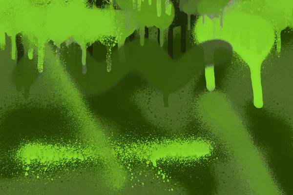 Πράσινο Χρώμα Σπρέι Αφηρημένη Ταπετσαρία — Φωτογραφία Αρχείου