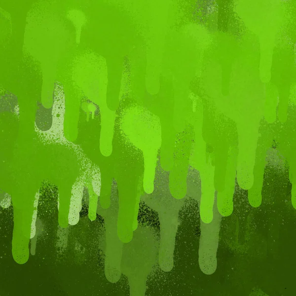 Зеленый Спрей Краски Абстрактные Обои — стоковое фото