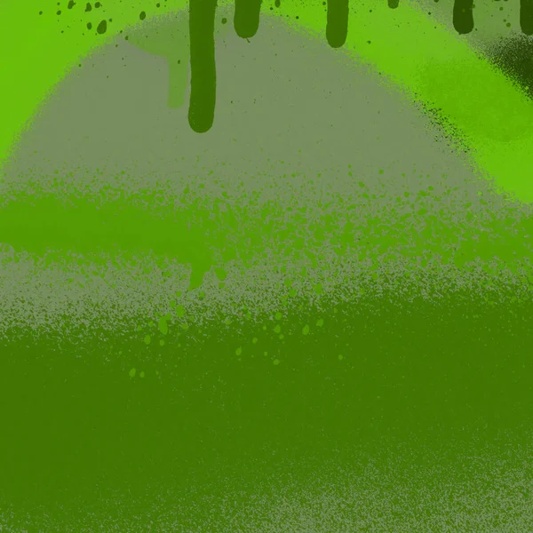 Tinta Spray Verde Papel Parede Abstrato — Fotografia de Stock