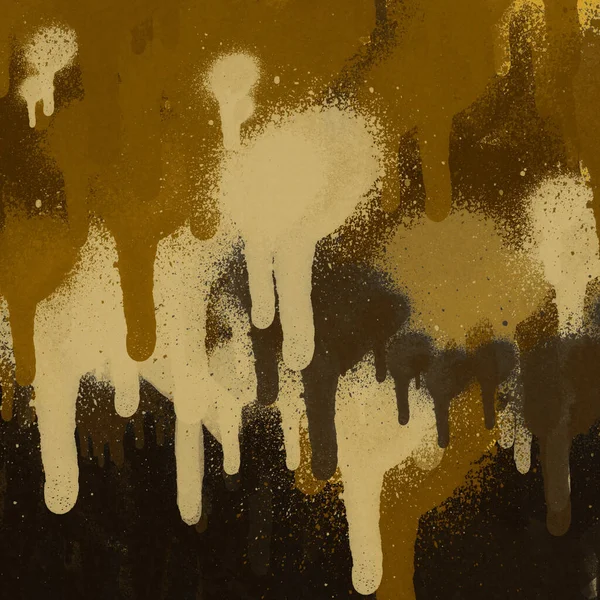 Sarı sprey boya soyut duvar kağıdı