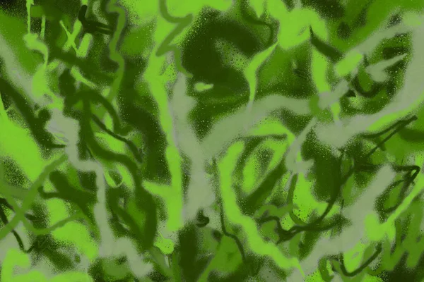 緑スプレー塗装抽象的な壁紙 — ストック写真