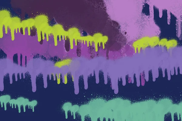 Vícebarevný Sprej Malovat Abstraktní Tapety — Stock fotografie