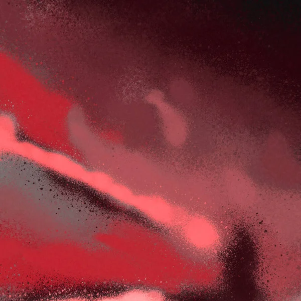Röd Sprayfärg Abstrakt Tapet — Stockfoto