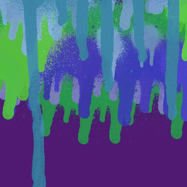 Multicolored Spray Paint Abstract Wallpaper — Stock Photo, Image