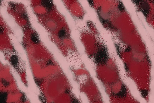 红色喷漆抽象墙纸 — 图库照片