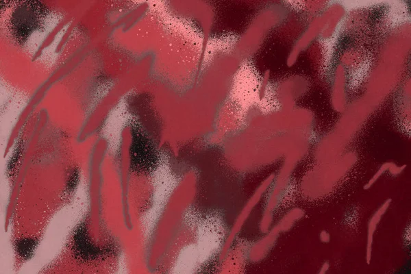 Red Spray Paint Abstract Wallpaper — Stock Photo, Image