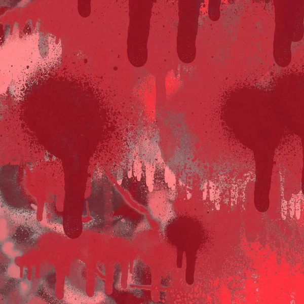 Червона Фарба Розпилення Абстрактні Шпалери — стокове фото