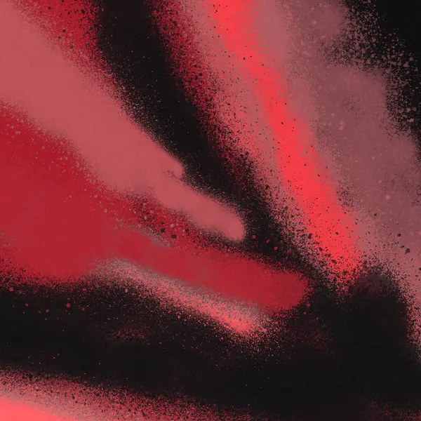 Kırmızı Sprey Boya Soyut Duvar Kağıdı — Stok fotoğraf
