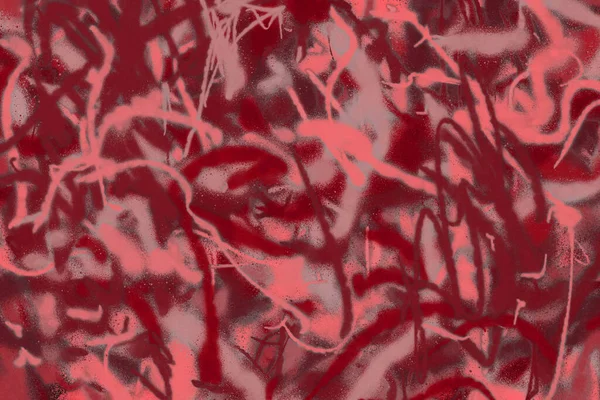 Красный Спрей Краски Абстрактные Обои — стоковое фото