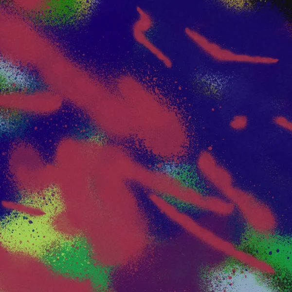 Multicolored Spray Paint Abstract Wallpaper — Stock Photo, Image