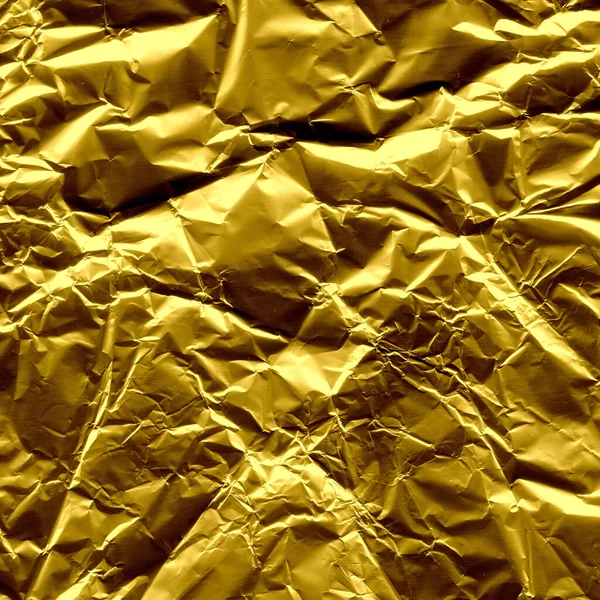 Zlatá Fólie Textura Pozadí — Stock fotografie