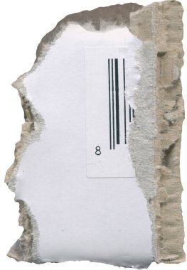 Detaylı soyut hasarlı mukavva deseni