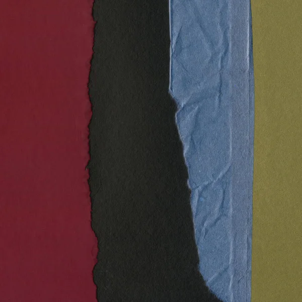Abstraktní Barevné Textury Pozadí Koláž Papíru — Stock fotografie