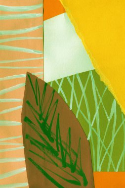 soyut renkli doku arkaplanı, kağıt kolajı