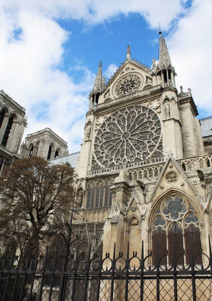 Notre Dame Paříž Francie — Stock fotografie