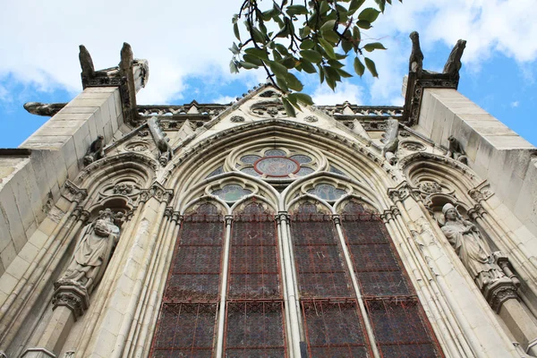 Notre Dame Paryż Francja Rzygacze — Zdjęcie stockowe