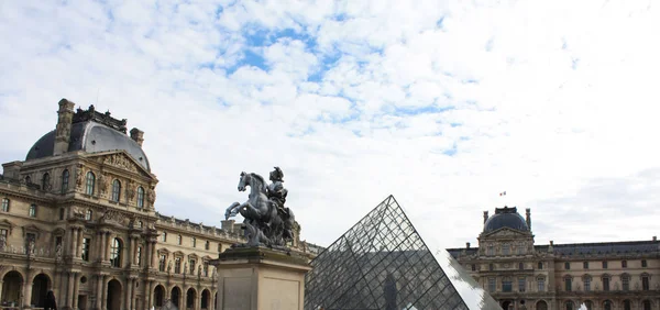 Museo Del Louvre París Francia — Foto de Stock