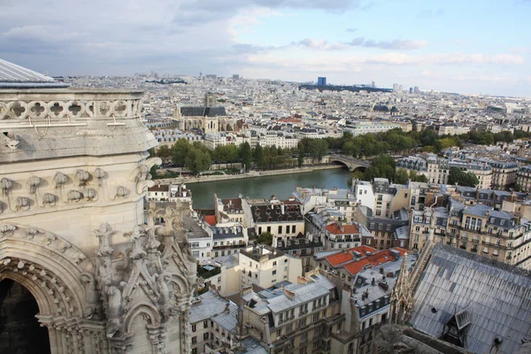 View Paris Height France — Stock Photo, Image