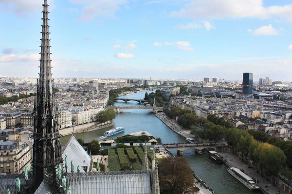 View Paris Height France — Stock Photo, Image