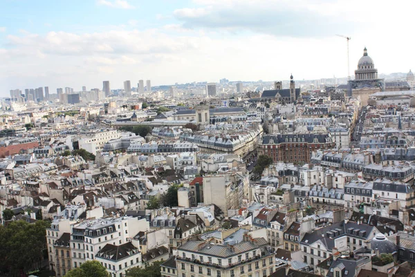 View Paris Height France — Stock Photo, Image