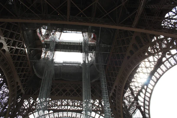 Ейфелева Вежа Париж Франції — стокове фото