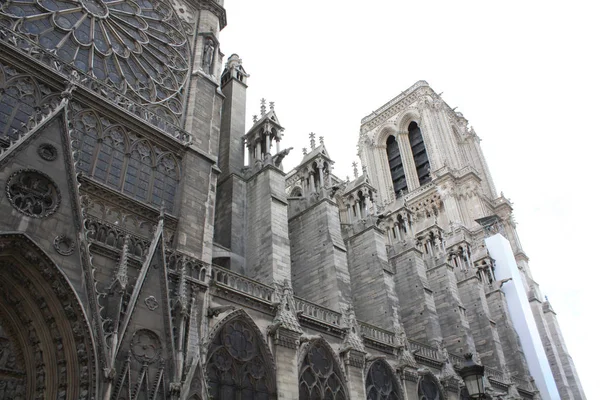 Notre Dame Paris France Gargoyles — Stock Photo, Image