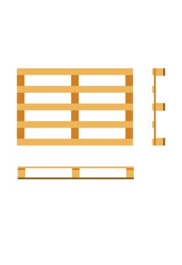 vektör ahşap palet 800 x 1200