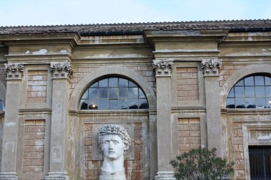 Vatikan şehri, Vatikan - Februar 2, 2018 Vatikan Müzesi Roma İtalya.