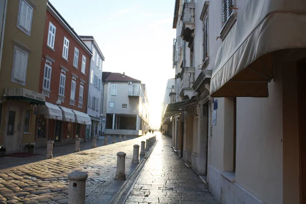 Nikole Matafara Rue Historique Zadar Croatie Tour Cathédrale — Photo