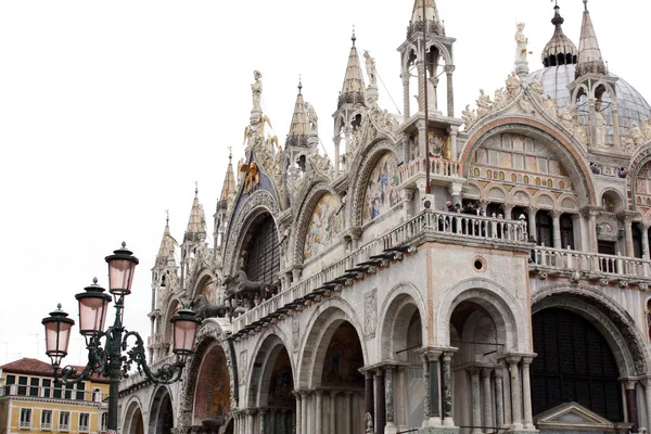 Venedig Italien Februar 2018 Kathedrale Des Heiligen Mark Auf Dem — Stockfoto