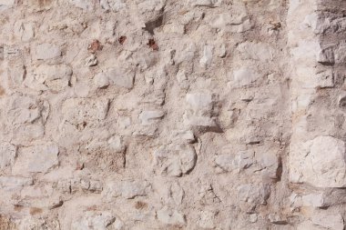 Duvar kilise St. Donat. Zadar Hırvatistan. Arka plan doku duvar.