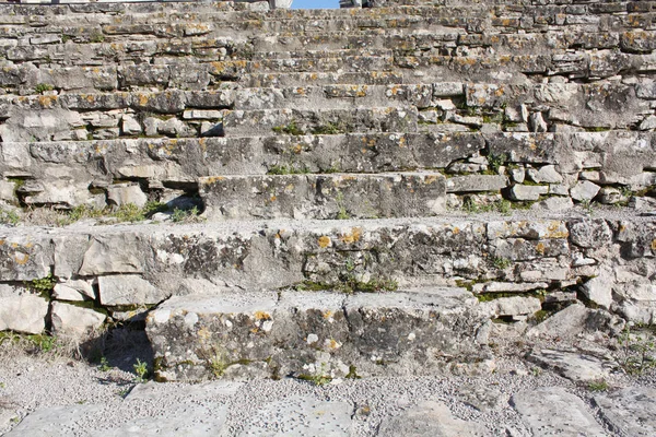 Cima Anfiteatro Romano Pula Antigos Tempos Romanos Arena Arquitetura Croácia — Fotografia de Stock