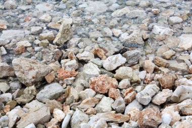 Deniz taşları arka plan dokuları.