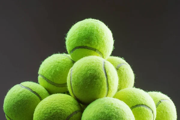 Tenis topları arka plan. Portre. Arka plan