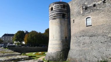 Chteau d'Angers Loire Valley, Maine-et-Loire, Fransa dpartement Angers şehir içinde bir kaledir. Tarihi bir yapı olduğunu.