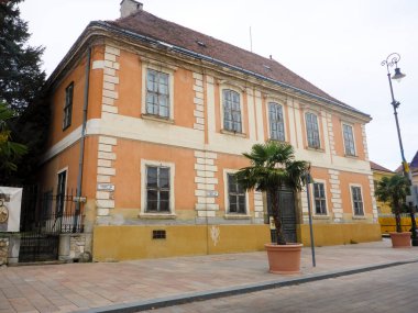 Pecs, Güney Macaristan - 22 Eylül 2016. Şehir Sonbahar fotoğrafları.