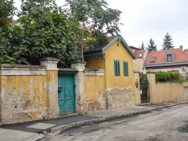 Pecs, Güney Macaristan - 22 Eylül 2016. Şehir Sonbahar fotoğrafları.