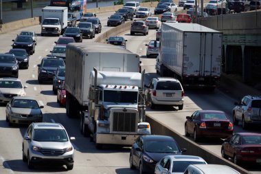 Philadelphia, Amerika Birleşik Devletleri - 23 Mayıs 2018 - trafik araba şaşırıp kalmış kasaba çok