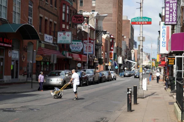 Philadelphia Abd Mayıs 2018 Chinatown Soka 1870 Yılında Kurulan Tarihi — Stok fotoğraf