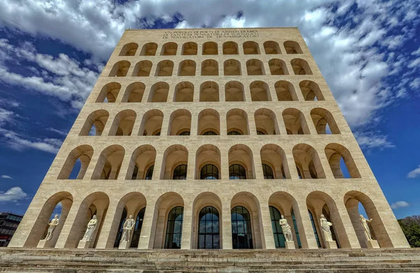 Rome Eur Palace square coliseum — Stock Photo, Image