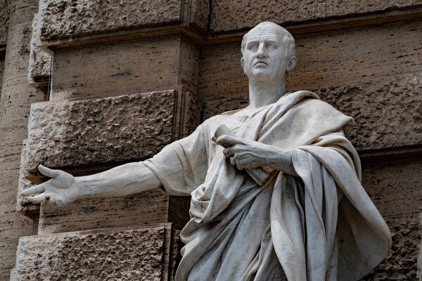 Cicero Cicerone statue in Rome