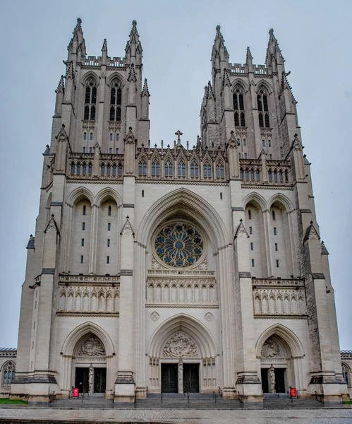 Kilise Aziz Peter Aziz Paul Washington National Cathedral Bilinen Olduğunu — Stok fotoğraf