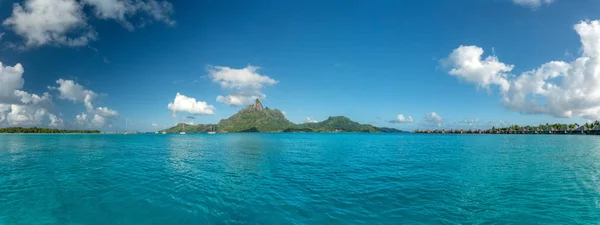 Bora Bora Lagün Ada Fransız Polinezyası Peyzaj — Stok fotoğraf