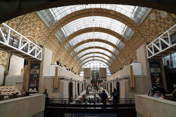 Paris Franciaország Október 2018 Orsay Múzeum Legnagyobb Gyűjteménye Világon Beleértve — Stock Fotó