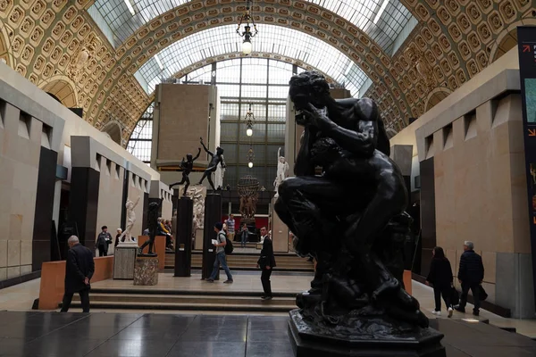 Paris França Outubro 2018 Orsay Museum Uma Estação Ferroviária Construída — Fotografia de Stock