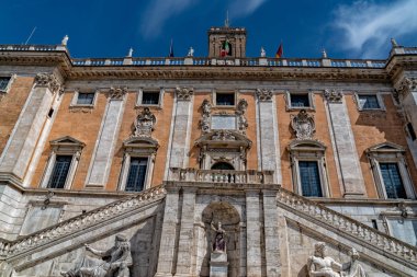 Campidoglio palace Roma İtalya güneşli 