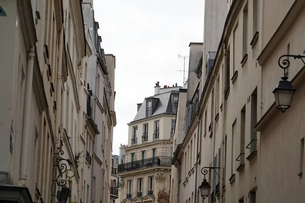 Camino Sul Tetto Parigi Paesaggio Vista Città — Foto Stock