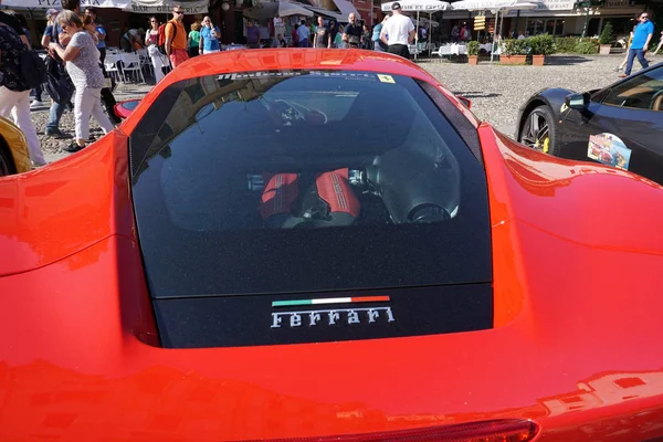 Portofino Italy October 2018 Ferrari Holds Years Anniversary Celebration Supercar — Stock Photo, Image