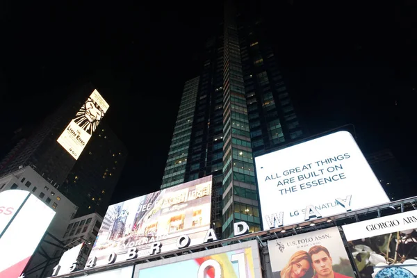 New York Usa Maggio 2018 Times Square Importante Incrocio Commerciale — Foto Stock