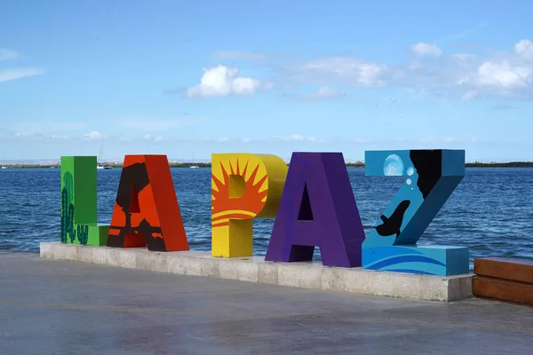 Paz Baja California Sur México Playa Cerca Del Paseo Marítimo —  Fotos de Stock